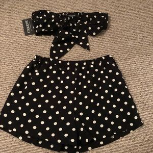 Never work before poka for two piece set